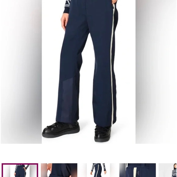 Sweaty Betty Navy Blue Alpine Ski Water Resistant Snow Pants - Picture 2 of 7